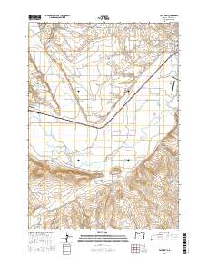 Vale West 2017 topographic map preview