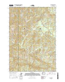 Valsetz 2017 topographic map thumbnail