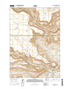 Warm Springs 2017 topographic map thumbnail