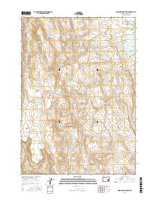 Warm Springs Creek 2017 topographic map thumbnail