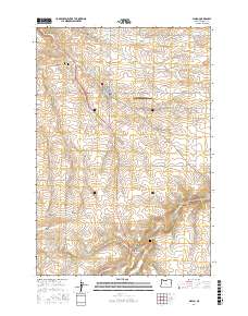 Wasco 2017 topographic map thumbnail
