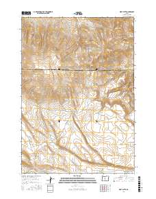 West Butte 2017 topographic map thumbnail