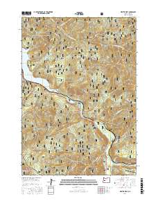 Westfir West 2017 topographic map thumbnail