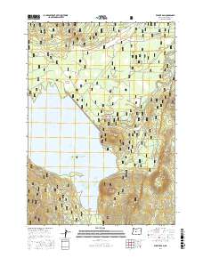 Wickiup Dam 2017 topographic map thumbnail