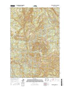 Wickiup Mountain 2017 topographic map thumbnail