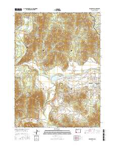 Wilderville 2017 topographic map thumbnail