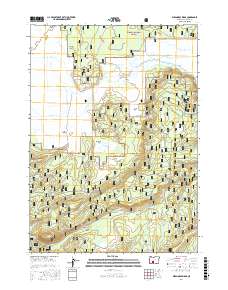 Wildhorse Ridge 2017 topographic map thumbnail