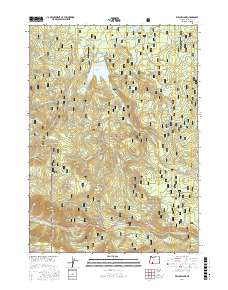 Willow Lake 2017 topographic map thumbnail