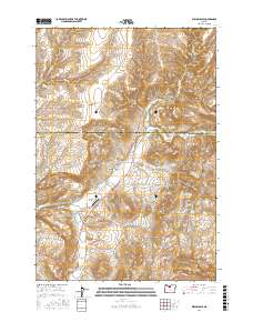 Willowdale 2017 topographic map thumbnail