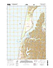 Winchester Bay 2017 topographic map thumbnail