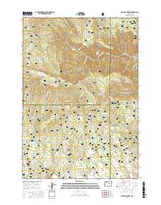 Wolf Mountain 2017 topographic map preview
