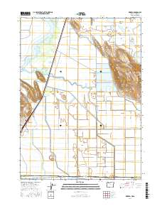 Worden 2017 topographic map preview