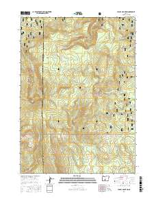 Yamsay Mountain 2017 topographic map thumbnail