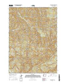 Yellow Butte 2017 topographic map thumbnail