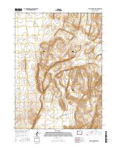 Acty Mountain NE 2017 topographic map thumbnail