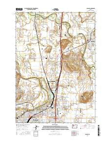 Albany 2017 topographic map thumbnail