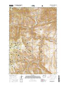 Aldrich Gulch 2017 topographic map thumbnail