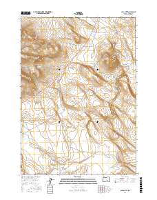 Alec Butte 2017 topographic map thumbnail