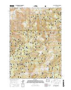 Alsup Mountain 2017 topographic map thumbnail