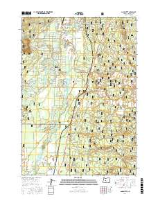 Anns Butte 2017 topographic map thumbnail