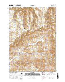 Antelope 2017 topographic map thumbnail