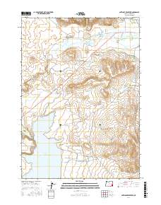 Antelope Reservoir 2017 topographic map thumbnail