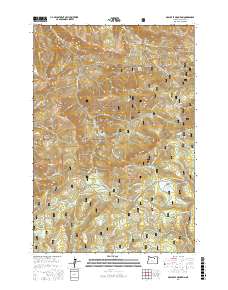 Arbuckle Mountain 2017 topographic map thumbnail