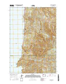 Arch Cape 2017 topographic map thumbnail