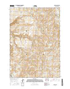 Ashwood 2017 topographic map thumbnail