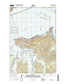 Astoria 2017 topographic map thumbnail