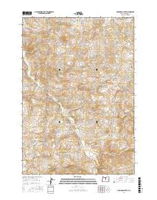 Axehandle Butte 2017 topographic map thumbnail