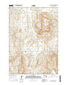 Bartlett Mountain 2017 topographic map thumbnail