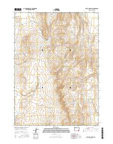 Battle Mountain 2017 topographic map preview