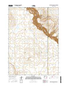 Beaver Charlie Breaks 2017 topographic map thumbnail