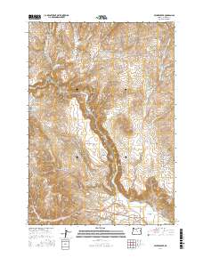 Becker Creek 2017 topographic map thumbnail