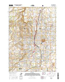Bend 2017 topographic map thumbnail