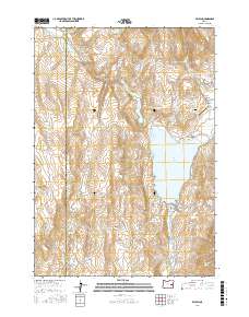 Beulah 2017 topographic map thumbnail