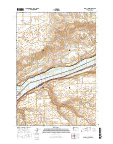 Biggs Junction 2017 topographic map thumbnail