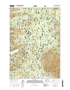 Black Butte 2017 topographic map thumbnail