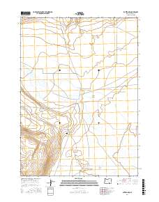 Blitzen NW 2017 topographic map thumbnail