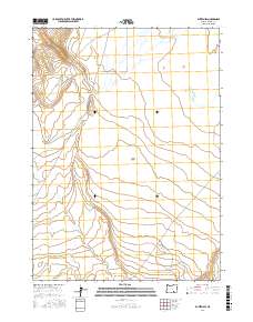 Blitzen SW 2017 topographic map thumbnail