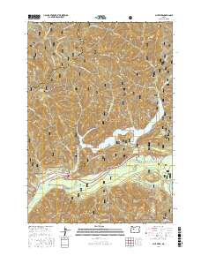 Blue River 2017 topographic map thumbnail