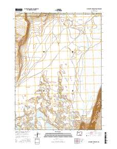 Bluejoint Lake West 2017 topographic map thumbnail