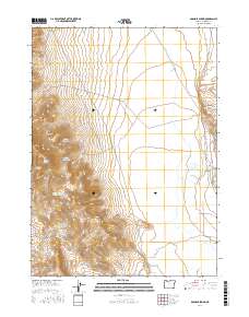Boghole Spring 2017 topographic map thumbnail