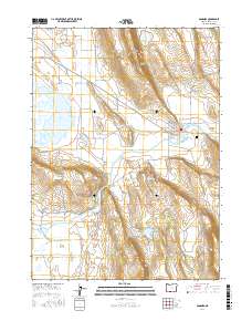 Bonanza 2017 topographic map thumbnail