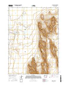 Borax Lake 2017 topographic map thumbnail