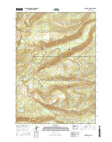 Boulder Lake 2017 topographic map thumbnail