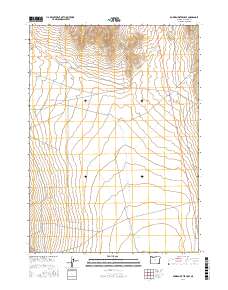 Bowden Waterhole 2017 topographic map thumbnail