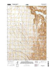 Bowman Dam 2017 topographic map thumbnail