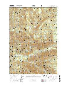 Breitenbush Hot Springs 2017 topographic map thumbnail